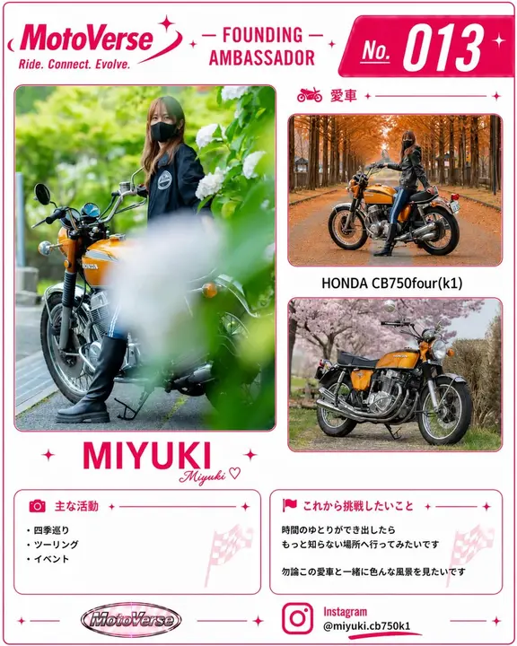 創設アンバサダー No.013 MIYUKI