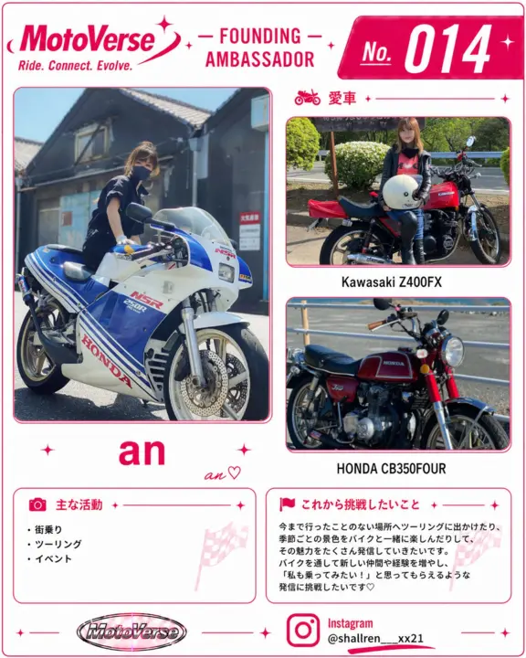 創設アンバサダー No.014 an