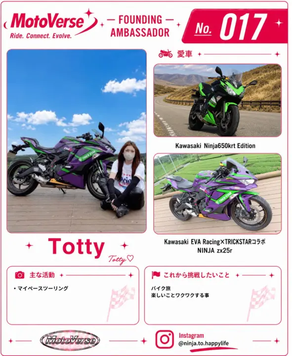 創設アンバサダー No.017 Totty